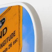 Het einde van de weg pickleball paddle (Links Detail)