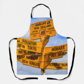 Het einde van de weg schort (Voorkant)