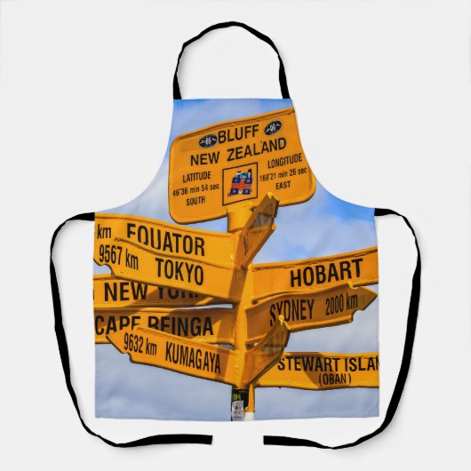 Het einde van de weg schort (Voorkant)