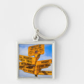 Het einde van de weg sleutelhanger (Voorkant)