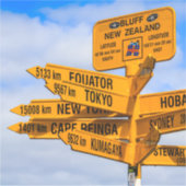 Het einde van de weg sticker (Voorkant)