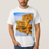 Het einde van de weg t-shirt (Voorkant)