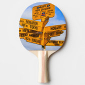 Het einde van de weg tafeltennisbatje (Voorkant)