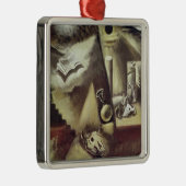 Het einde van de wereld, c.1929 metalen ornament (Rechts)