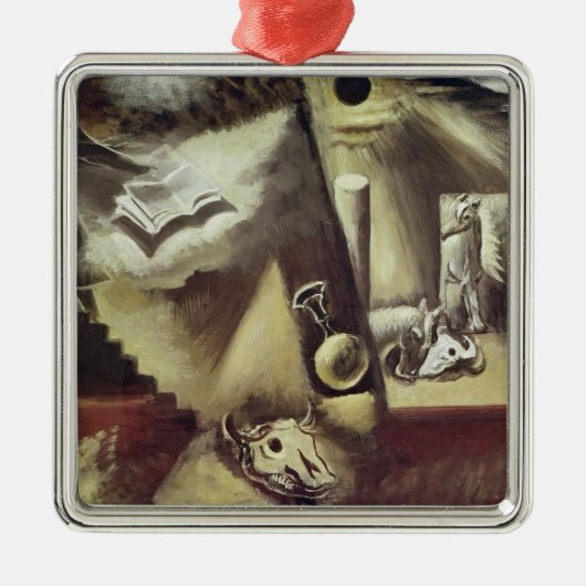Het einde van de wereld, c.1929 metalen ornament (Voorkant)