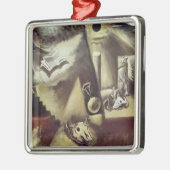 Het einde van de wereld, c.1929 metalen ornament (Links)