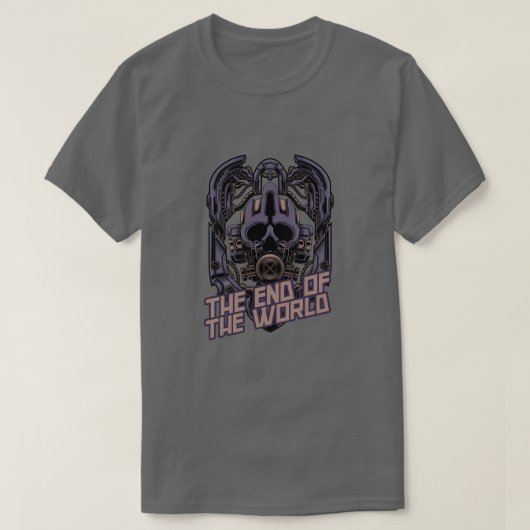 Het einde van de wereld t-shirt (Design voorkant)