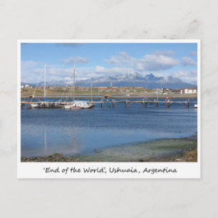 Het einde van de wereld, Ushuaia, Argentinië Briefkaart