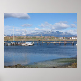 Het einde van de wereld, Ushuaia, Argentinië Poster