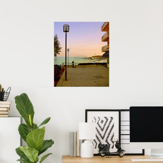 Het einde van de zomer poster (Thuiskantoor)