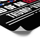 Het einde van een fout 20 januari 2025 Trump inaug Poster (Hoek)