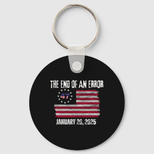 Het einde van een fout Trump Inauguration Day 20 j Sleutelhanger
