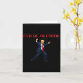 Het einde van een fout van Trump Kaart (Gele Bloem)