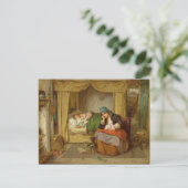 Het einde van een gelukkige dag briefkaart (Staand voorkant)