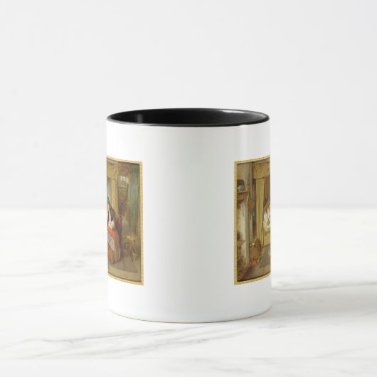 Het einde van een gelukkige dag mok (Midden)