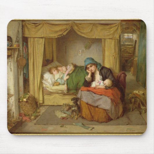 Het einde van een gelukkige dag muismat (Voorkant)