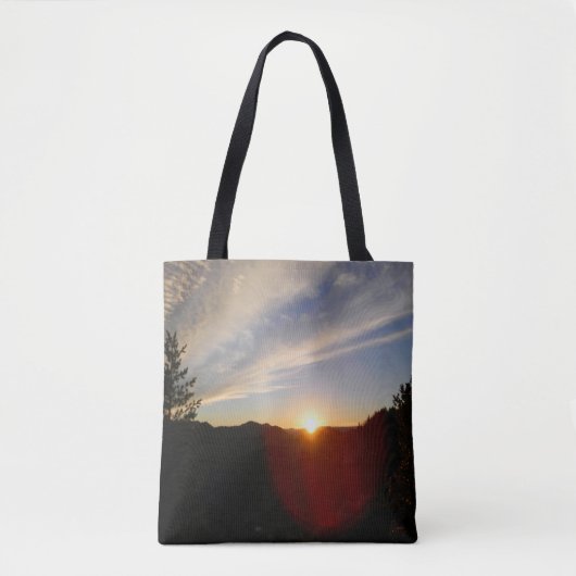 Het einde van een glorieuze dag.... tote bag (Voorkant)