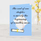 Het einde van een hoofdstuk Afstuderen Kaart (Gele Bloem)