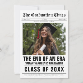 Het einde van een tijdperk Afstuderen krant Kaart