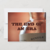 Het einde van een tijdperk kaart (Voorkant)