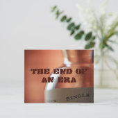 Het einde van een tijdperk kaart (Staand voorkant)