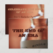 Het einde van een tijdperk kaart (Voorkant / Achterkant)