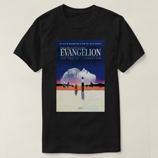 Het einde van Evangelion [HOGE KWALITEIT] T-shirt (Design voorkant)