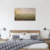 Het einde van het beleg van Olomouc Canvas Afdruk (Insitu (Slaapkamer))