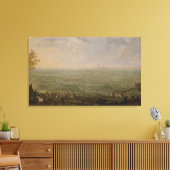 Het einde van het beleg van Olomouc Canvas Afdruk (Insitu (Woonkamer))