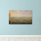 Het einde van het beleg van Olomouc Canvas Afdruk (Insitu (Houten vloer))