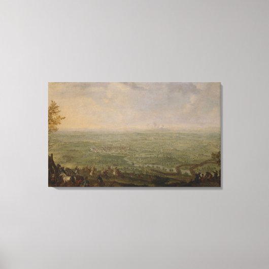 Het einde van het beleg van Olomouc Canvas Afdruk (Voorkant)