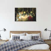 Het einde van het eten, 1913 canvas afdruk (Insitu (Slaapkamer))