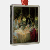 Het einde van het eten, 1913 metalen ornament (Rechts)