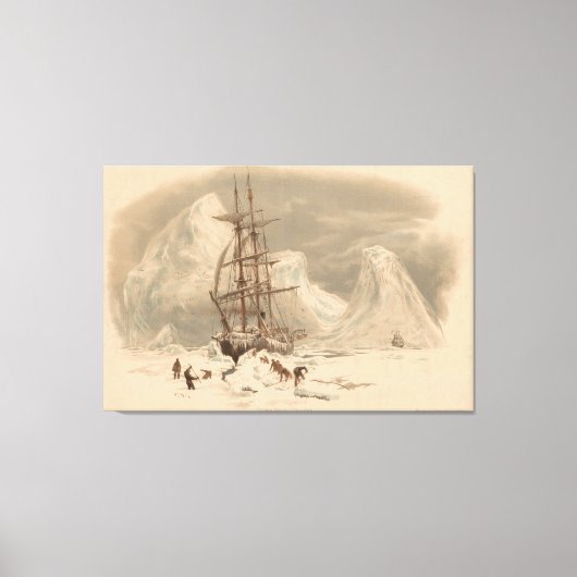 Het einde van het land. Cornwall Canvas Afdruk (Voorkant)