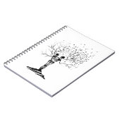 Het einde van het leven boomskelet notitieboek (Linkerzijde)