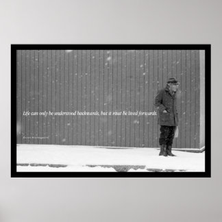 Het einde van het leven poster