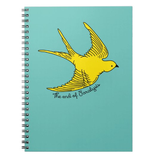 Het einde van het Notitieboek van de Paralysis Yel (Voorkant)