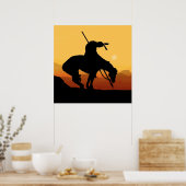 Het einde van het Poster van het Trail Silhouette (Keuken)