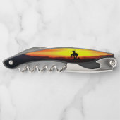 Het einde van het spoor kurkentrekker (Achterkant)