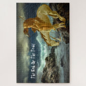 HET EINDE VAN HET SPOOR LEGPUZZEL (Verticaal)