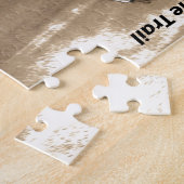 Het einde van het spoor legpuzzel (Zijkant)