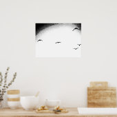 Het eindeloze luchtruim poster (Keuken)