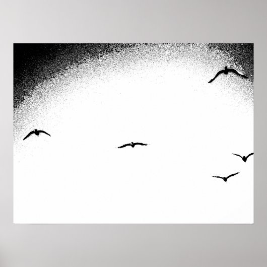 Het eindeloze luchtruim poster (Voorkant)