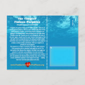 Het eindeloze Porpoise van Yangtze is bedreigd, zi Briefkaart (Voorkant)