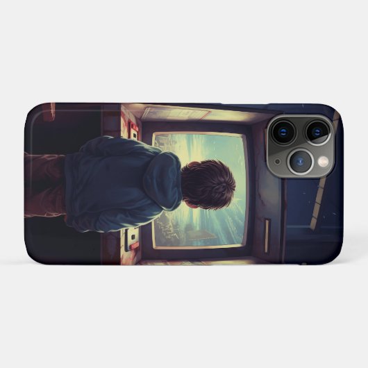 Het Eindniveau | Een Retro Arcade Droom Case-Mate iPhone Case (Achterkant (horizontaal))