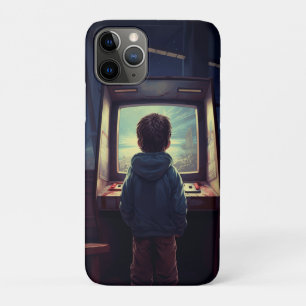 Het Eindniveau Een Retro Arcade Droom Case-Mate iPhone Case