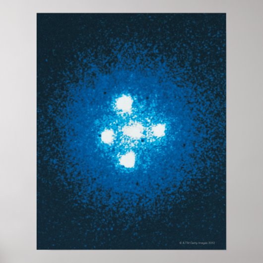 Het Einstein Cross Poster (Voorkant)