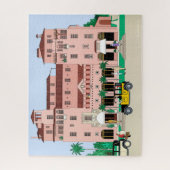 Het El Vernona-/John Ringling-hotel Legpuzzel (Verticaal)