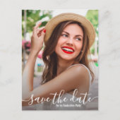 Het Elegant Afstuderen van de Foto van het Manuscr Briefkaart (Voorkant)