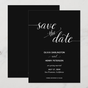 Het Elegant Band van het Manuscript sparen de Kaar